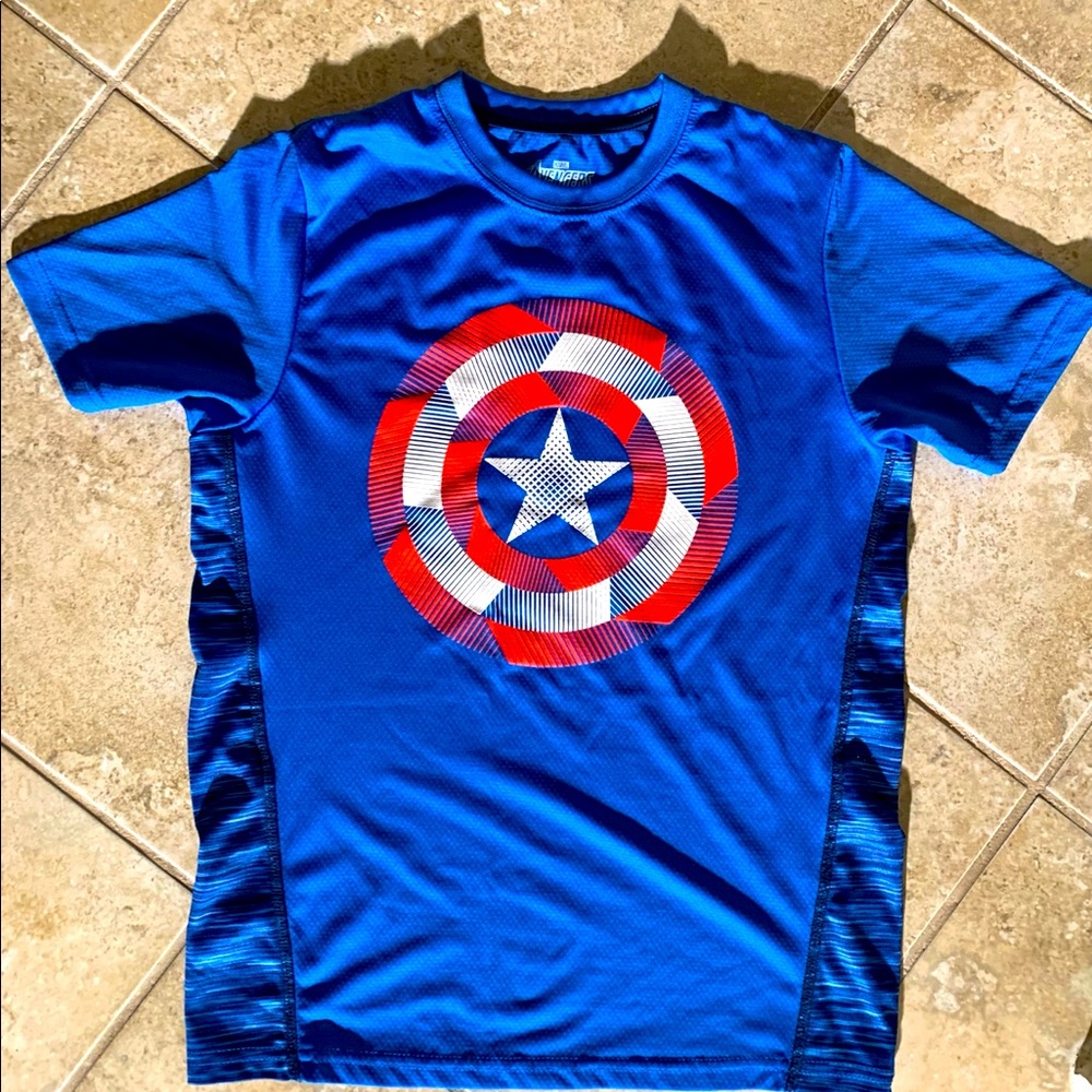 Marvel Avengers Big Boys Captain America Jersey